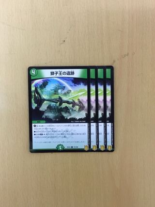 獅子王の遺跡　4枚