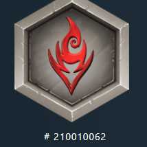 ルビーギルドストックシルバー1個