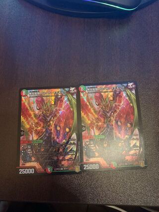 無双龍騎 ボルバル・モモキング　2枚