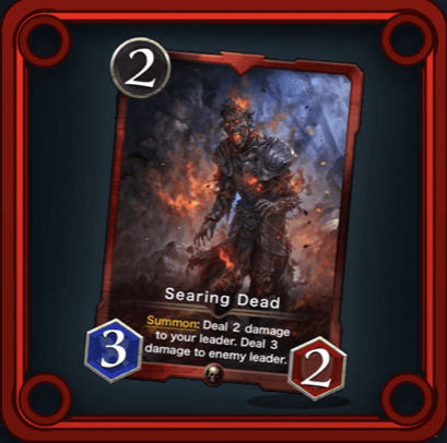 スピリット 召喚時:燃焼死体を2枚手札に加える