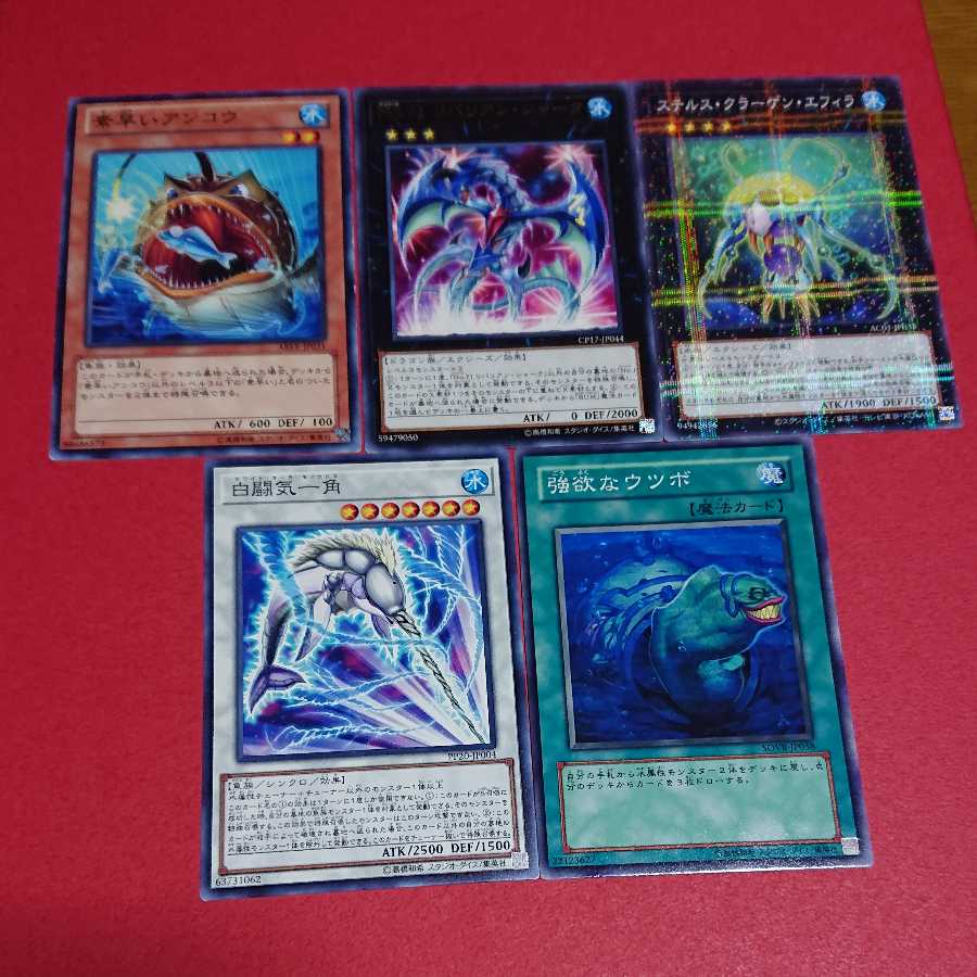 強欲なウツボ 他5枚セット