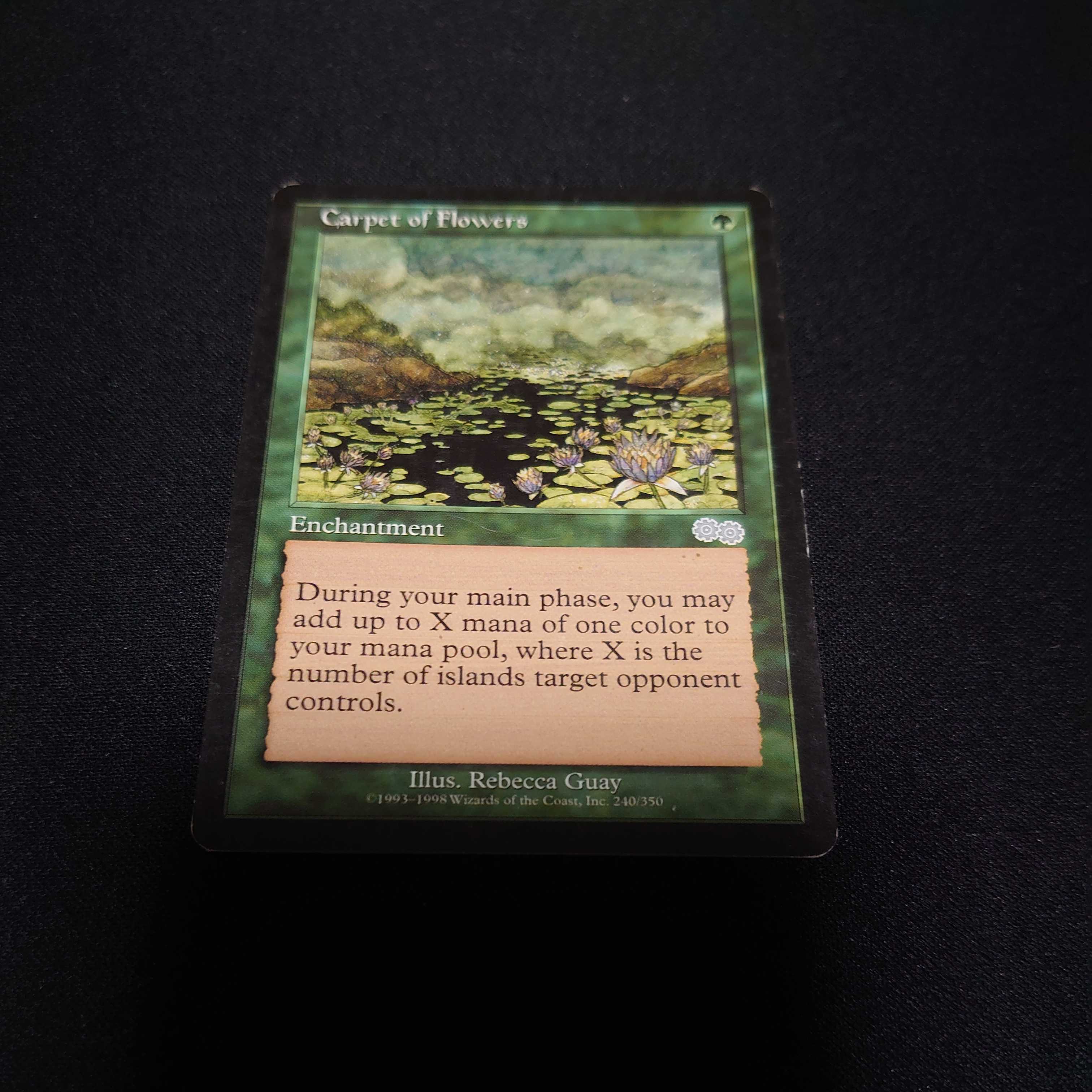 MTG 花の絨毯 英語 ウルザズ・サーガ