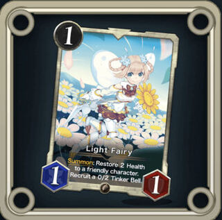 スピリット 死亡時:光の妖精を3体手札に加える