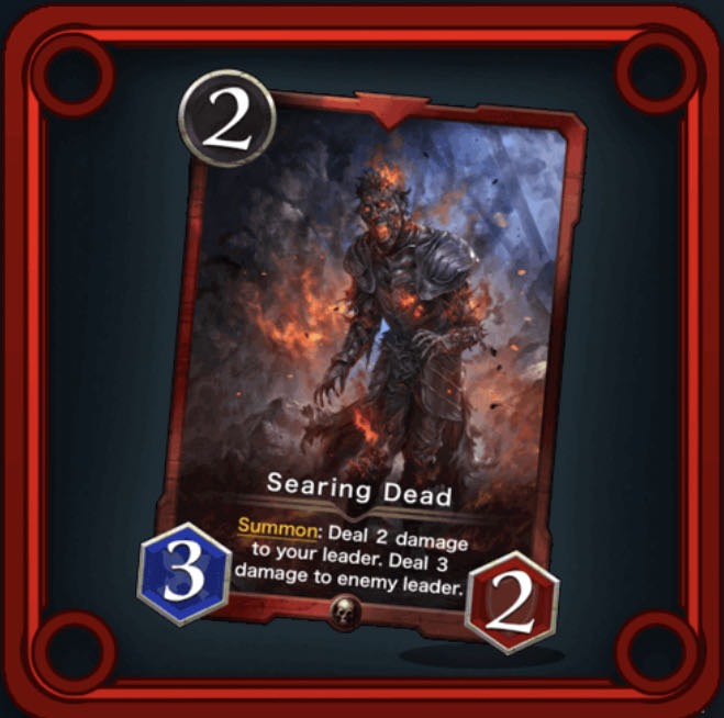 スピリット 召喚時:燃焼死体を2枚手札に加える