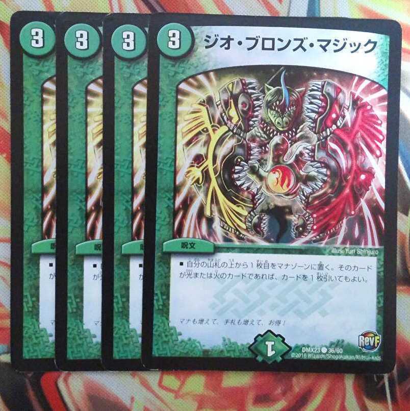 Geo Bronze Magic, set of 4