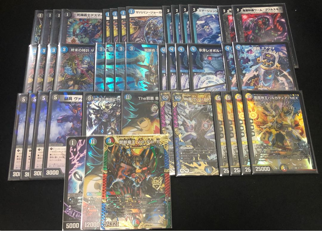 Blue and black cemetery degeneration