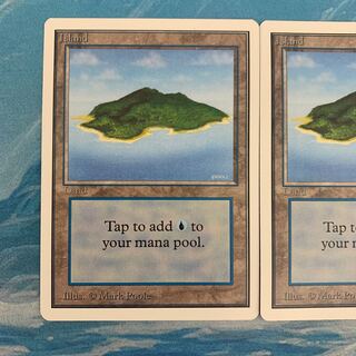 MTG 2 sheets Island