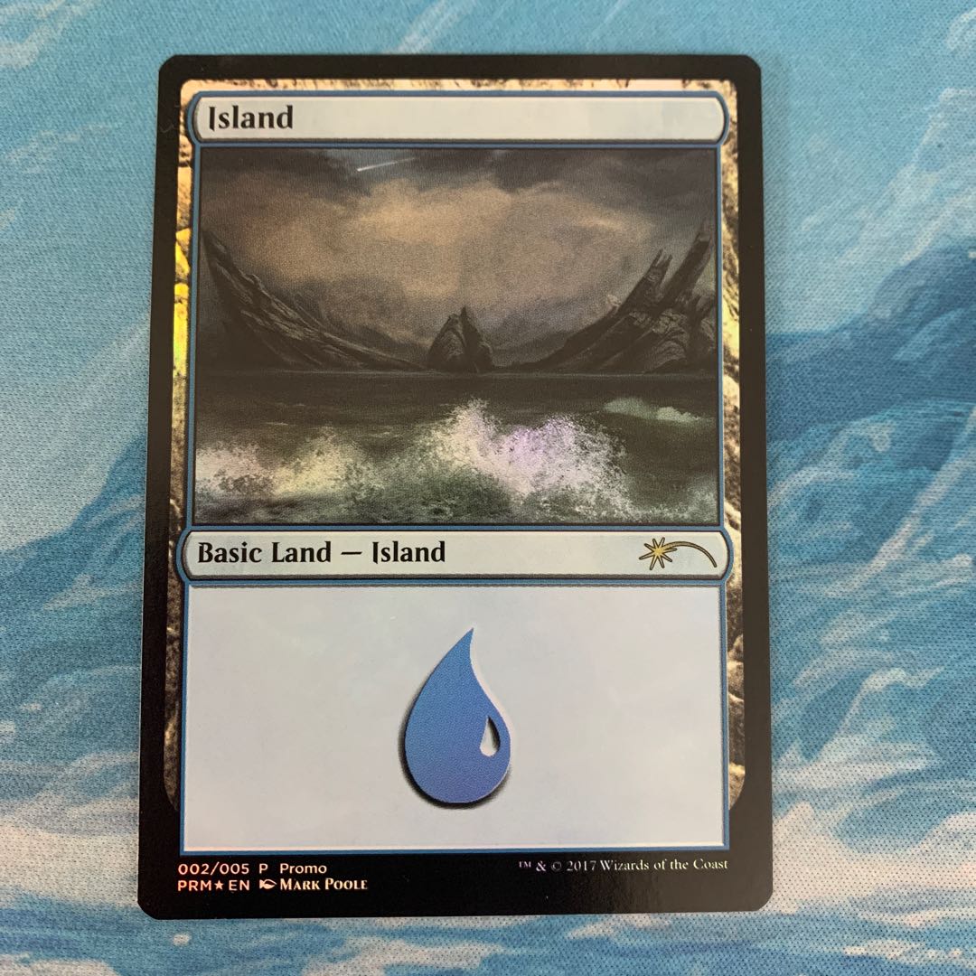 MTG foil Island