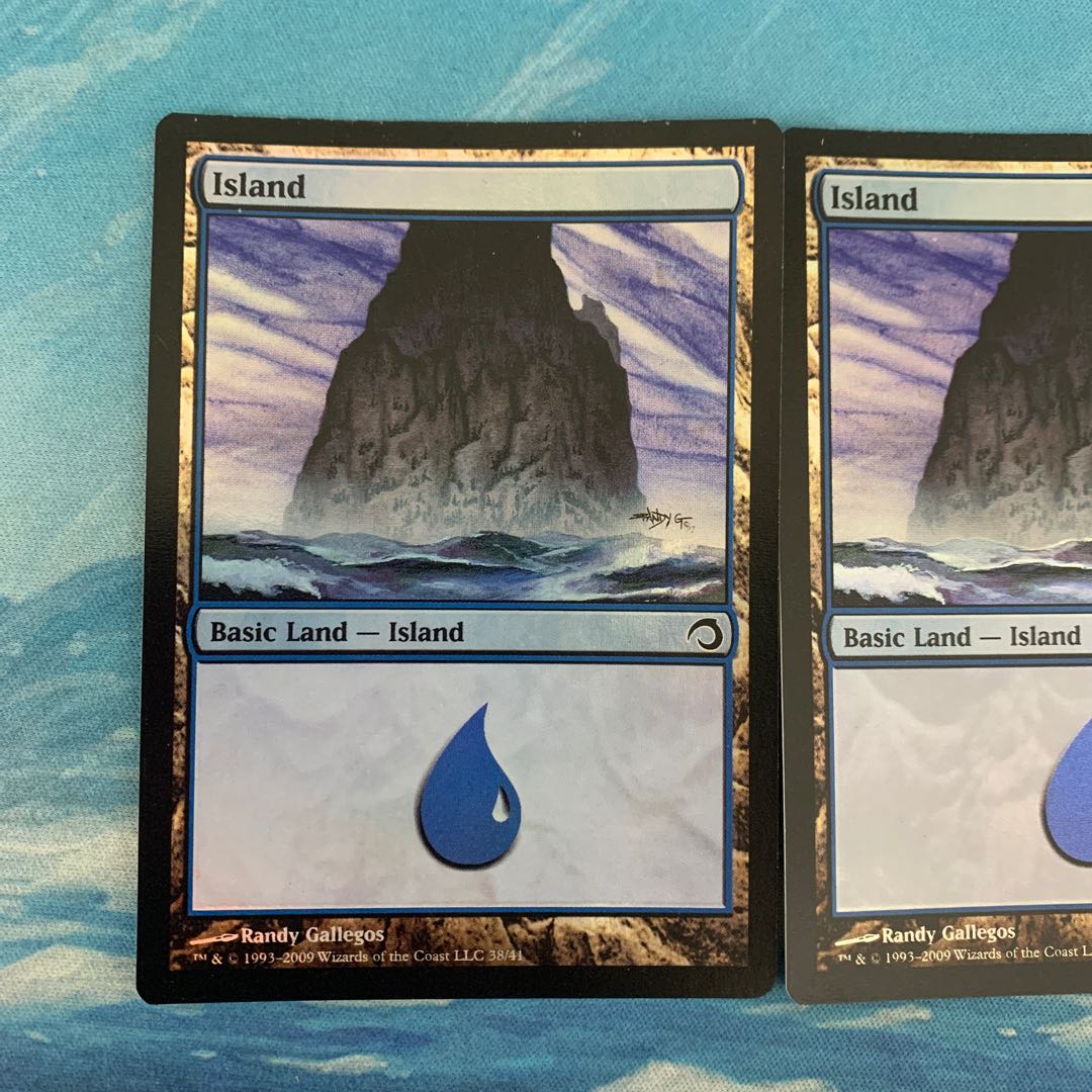 MTG  foil 2枚 島