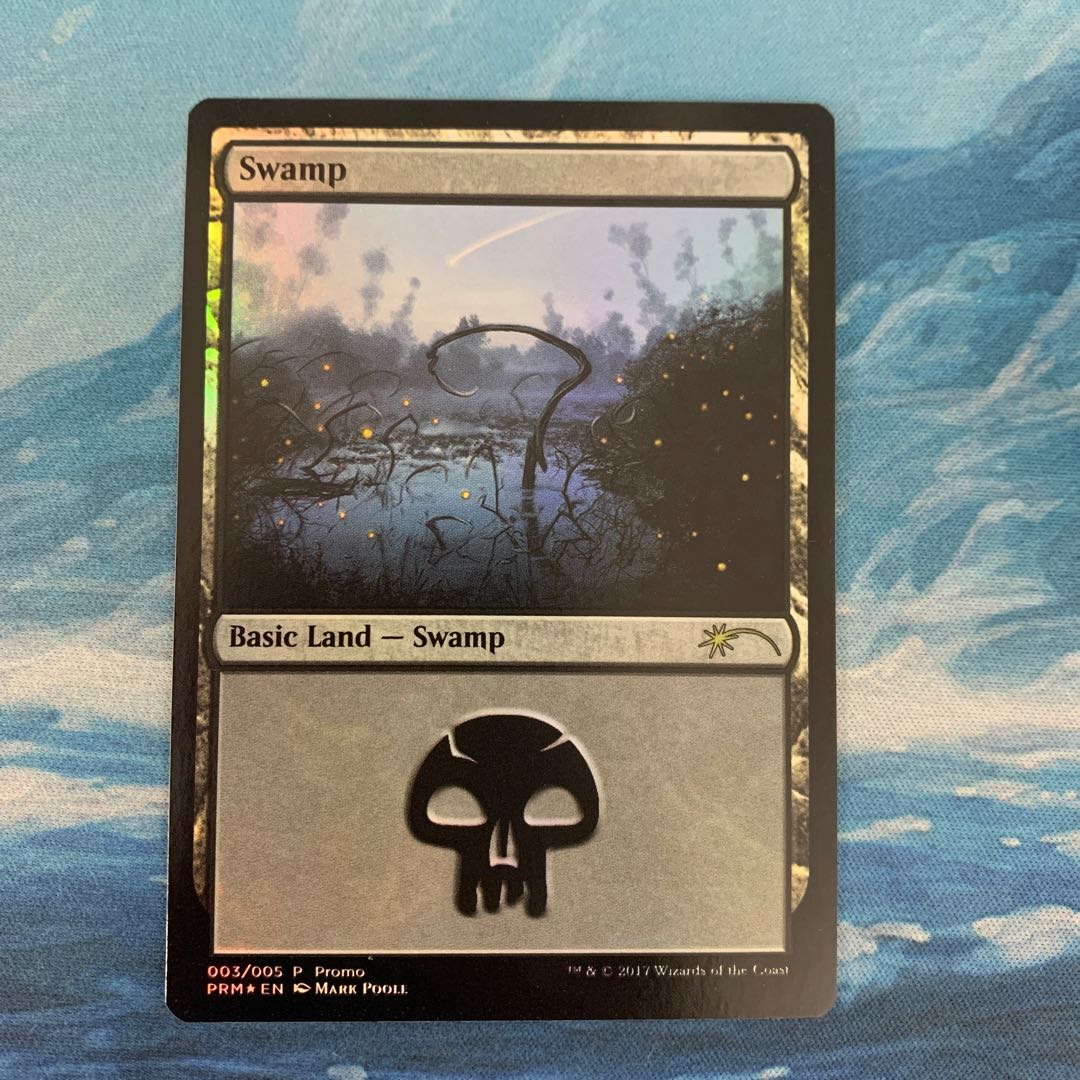 MTG foil Swamp