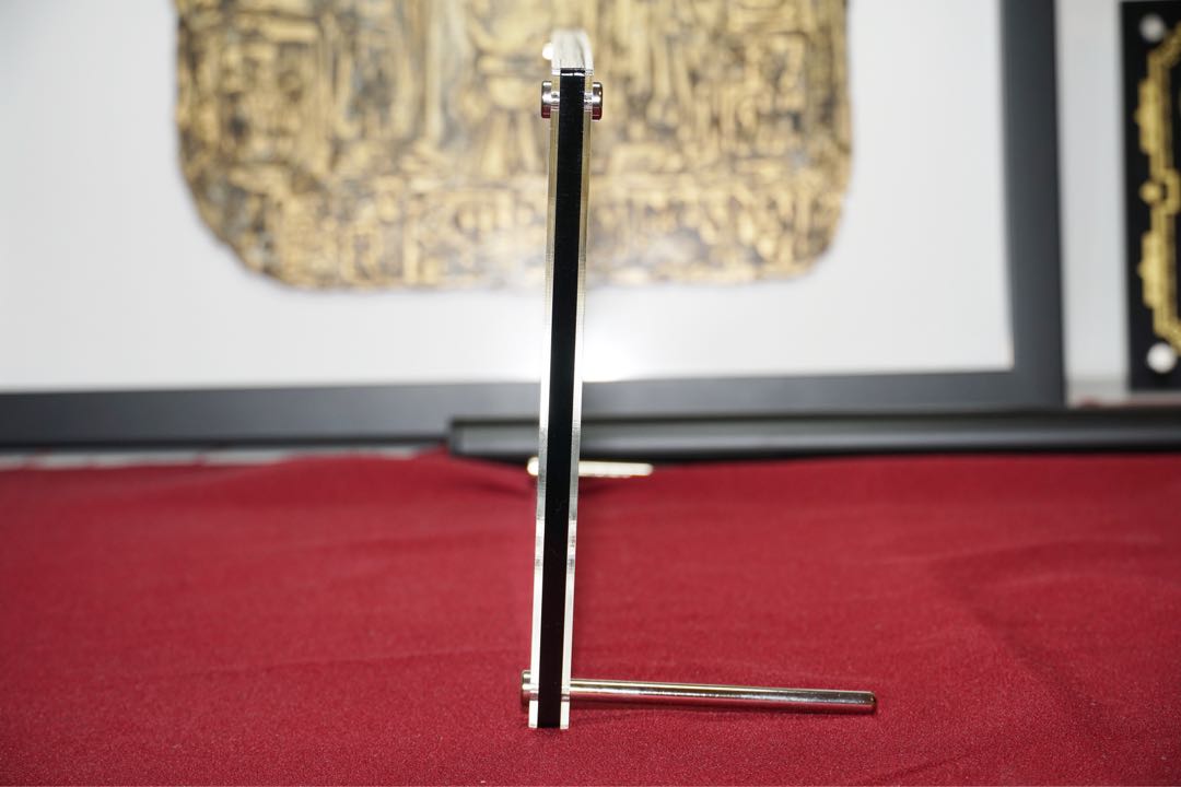 Three acrylic frames for PSA appraisal cases in black [97% UV cut].