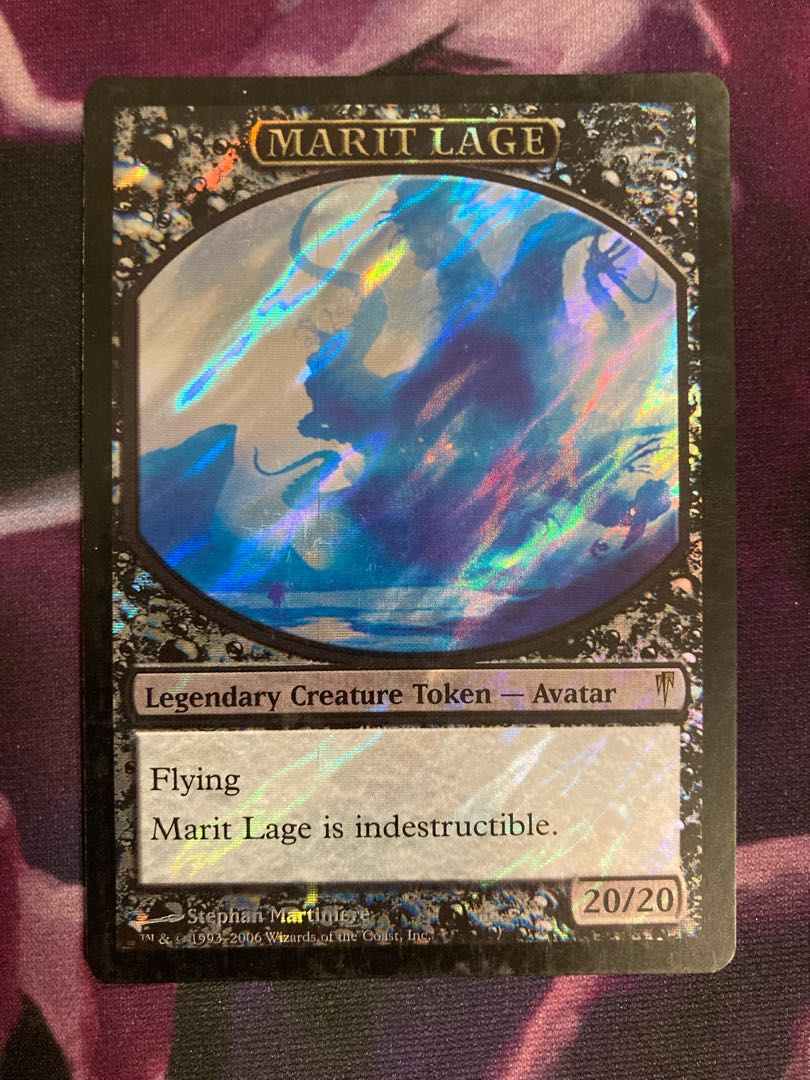 PROMO Marit Rage Token, 1 British FOIL, Dark Depths Token
