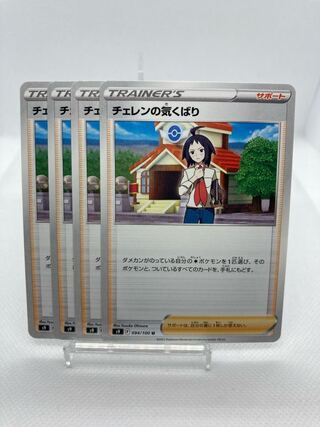 Cheren's attention to detail