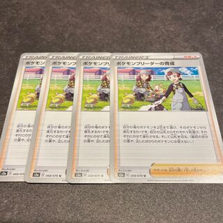 Raising Pokemon Breeder 4 cards