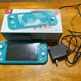 ニンテンドースイッチライト ターコイズ 欠品なし