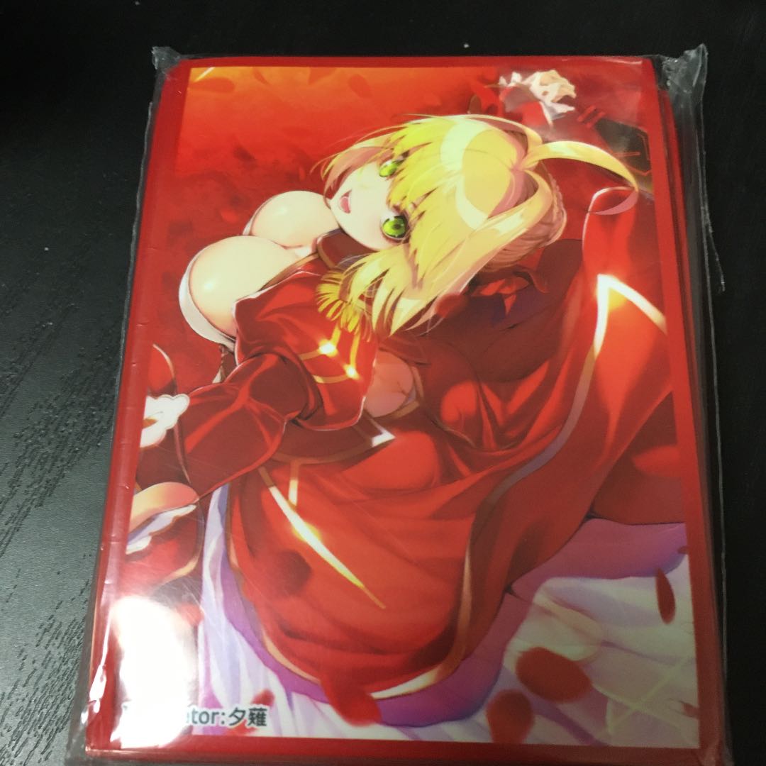 Fate Fgo ネロ 赤セイバー スリーブ 60枚の通販 タイガー Magi トレカ専用フリマアプリ