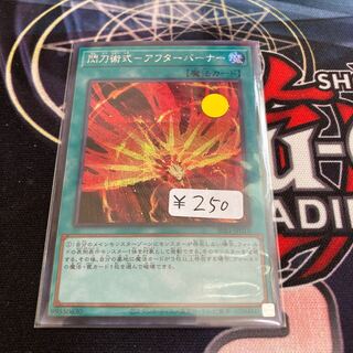 Sento Jutsu Shiki - Afterburner Secret Rare 1 piece Special Price