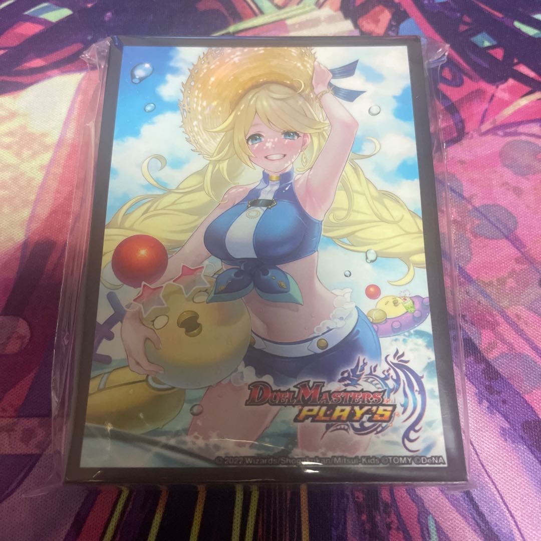 エレナ　デュエプレ　スリーブ デュエマプレイス 光の守護者エレナ/42枚入り【スリーブ