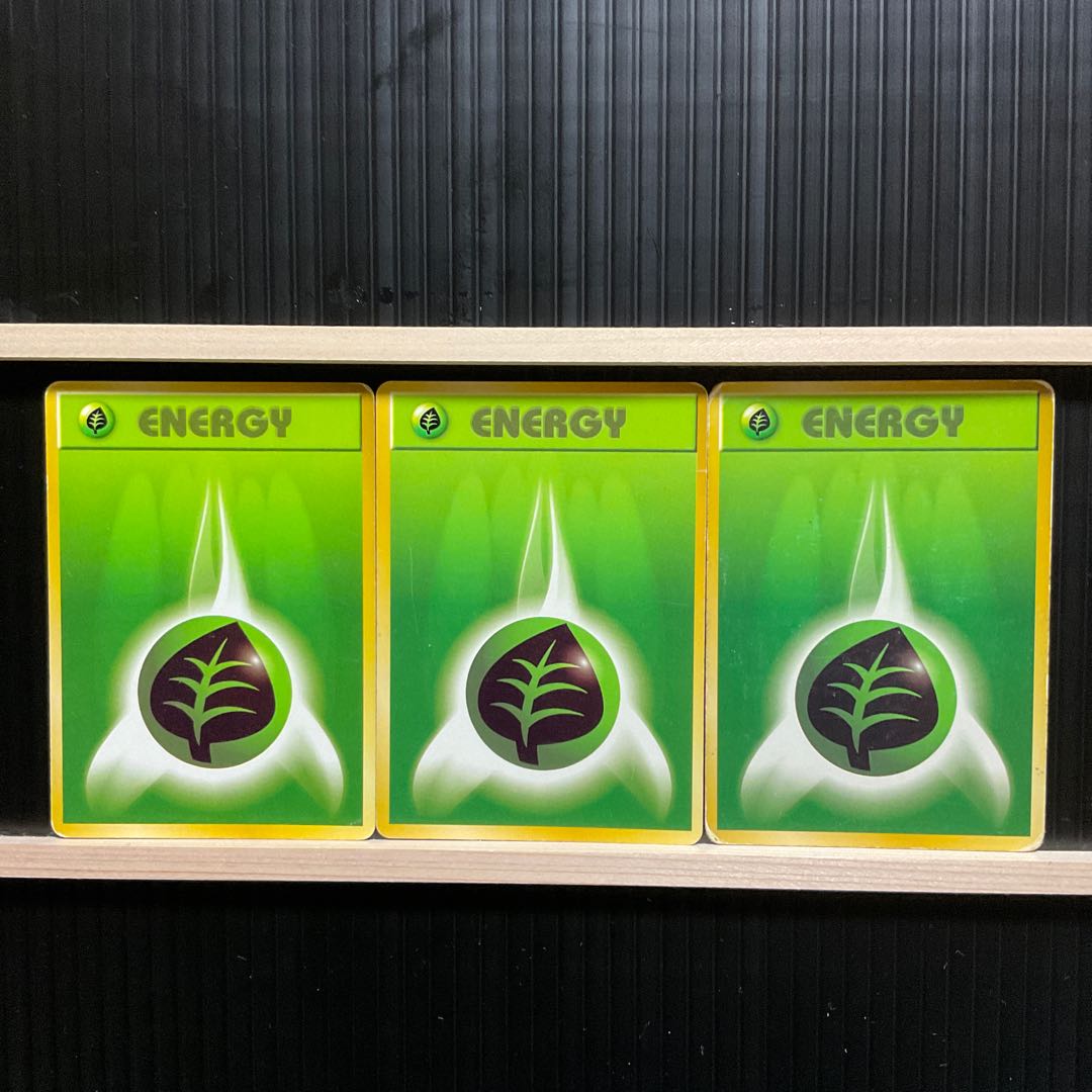 期間限定 ポケモンカード旧裏 草エネルギー トレーディングカード Www Joi Salon Com