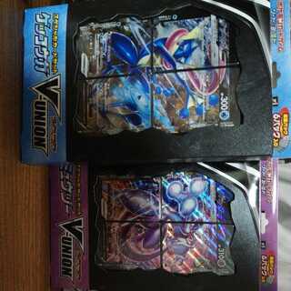 Three-piece set!　Greninja, Mewtwo, ZacianV-union