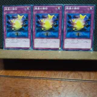 【ぽぽたん】遊戯王　11426　 隷属の鱗粉　3枚セット　ノーマル