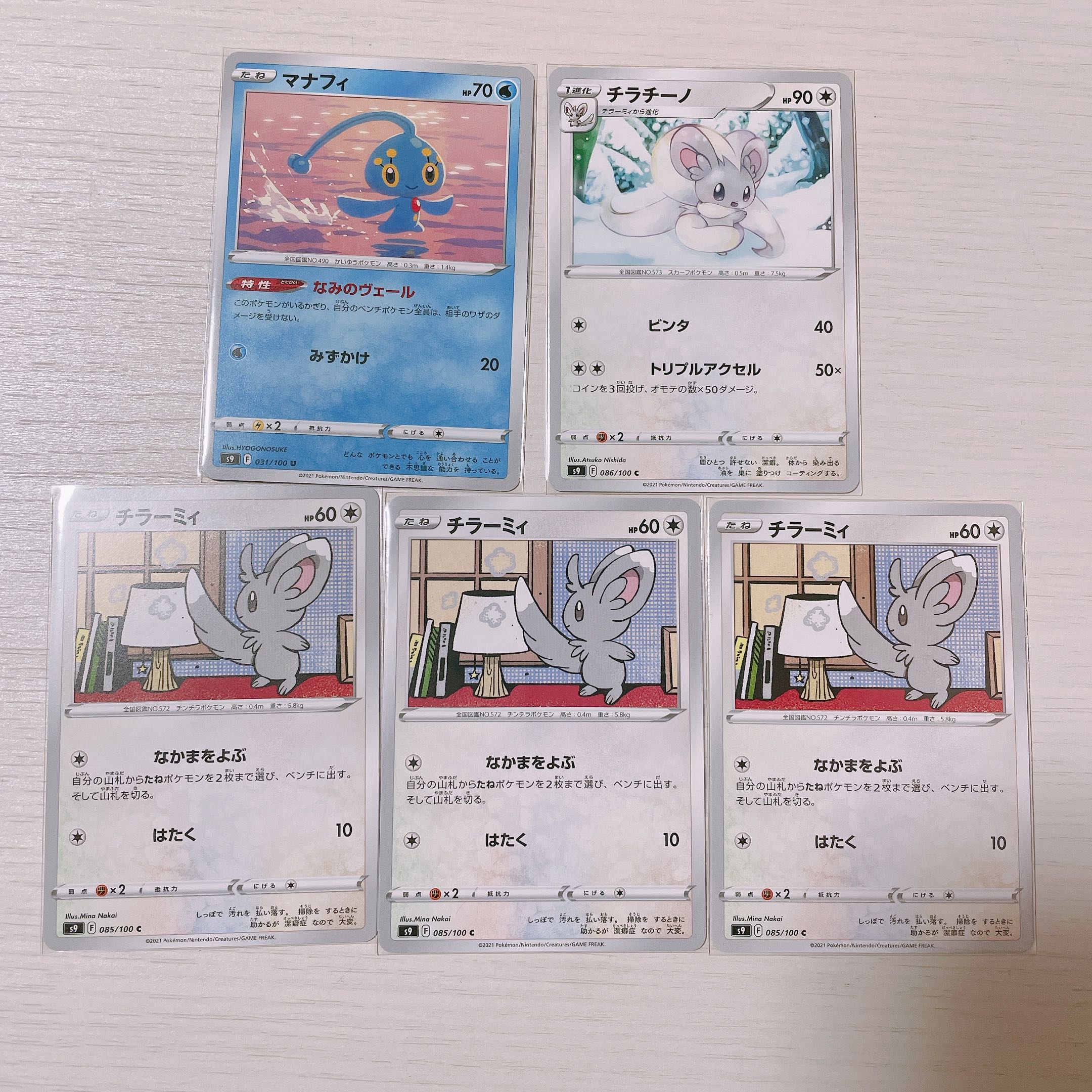 Manaphy Minccino Cinccino