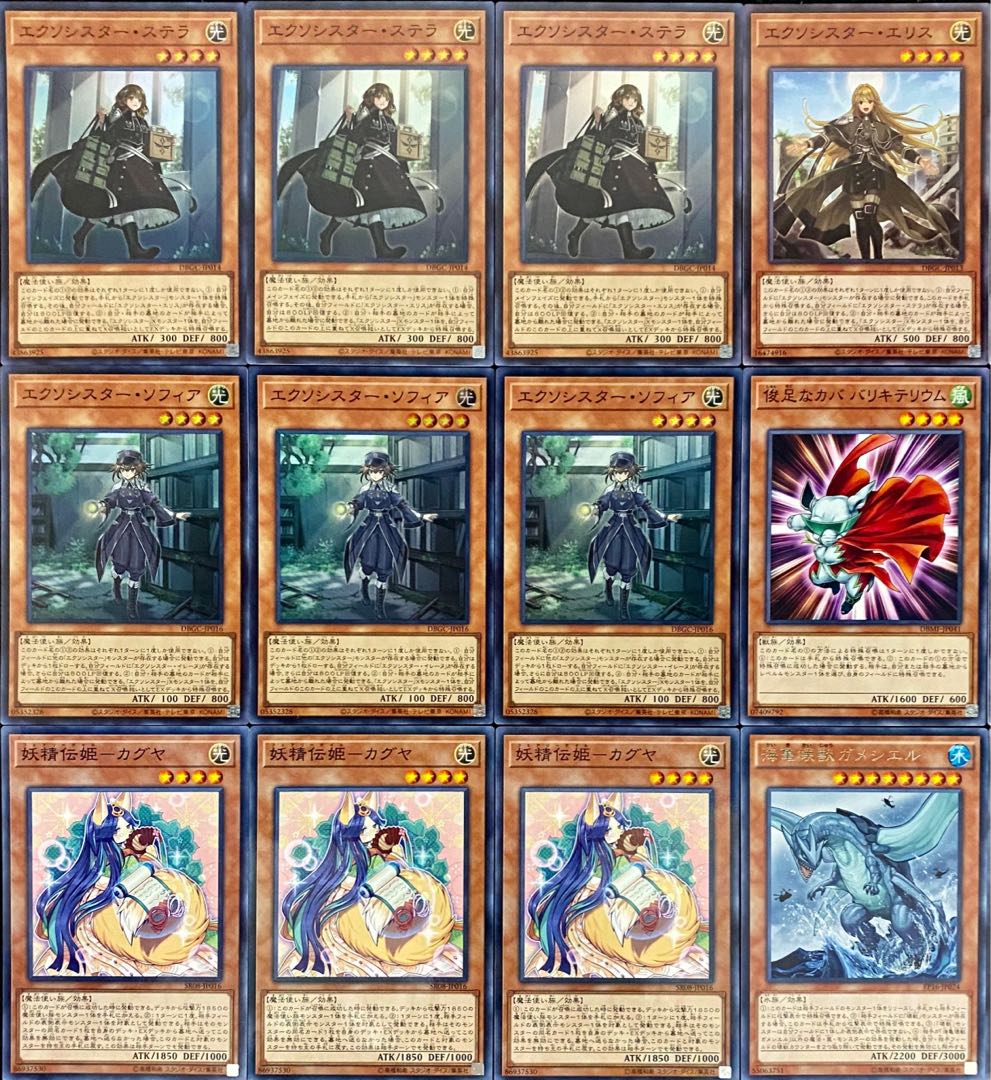 Yu-Gi-Oh Newly Adopted Exo-Sister Deck Rosaan + EX