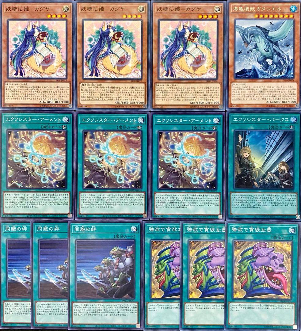 Yu-Gi-Oh Newly Adopted Exo-Sister Deck Rosaan + EX