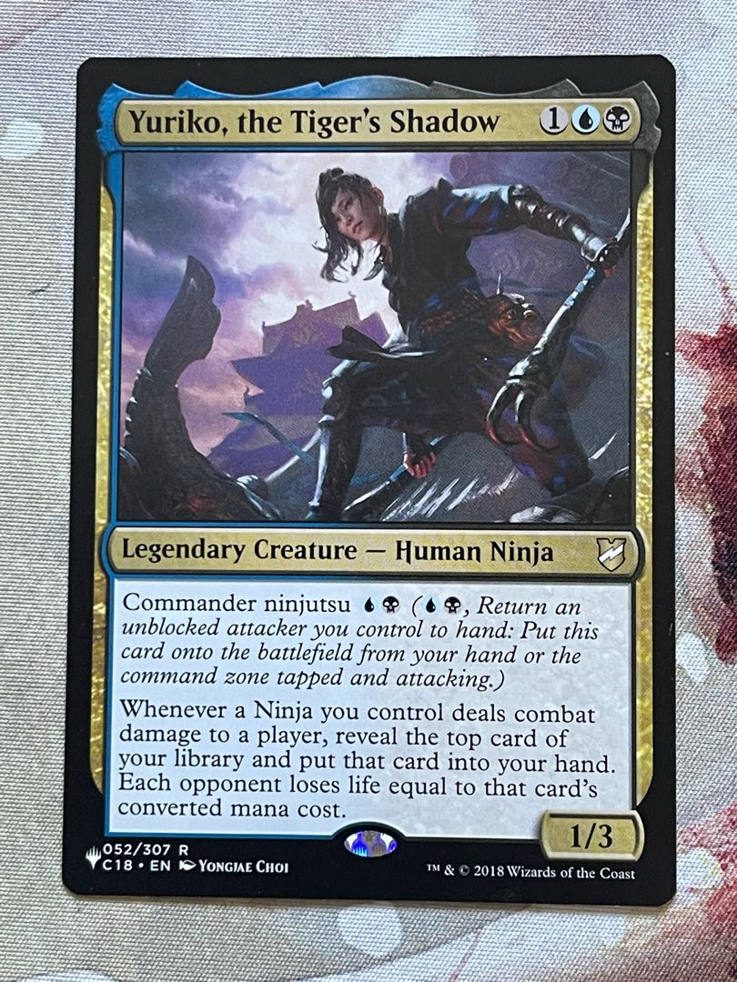 Yuriko, the Tiger's Shadow Rare English version