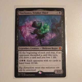 MTG 3枚 小物泥棒、チビボネ MTG エターナル 【JMP】《小物泥棒、チビボネ/Tinybones