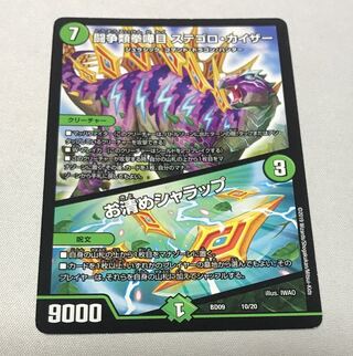 闘争類拳嘩目 ステゴロ・カイザー｜お清めシャラップ