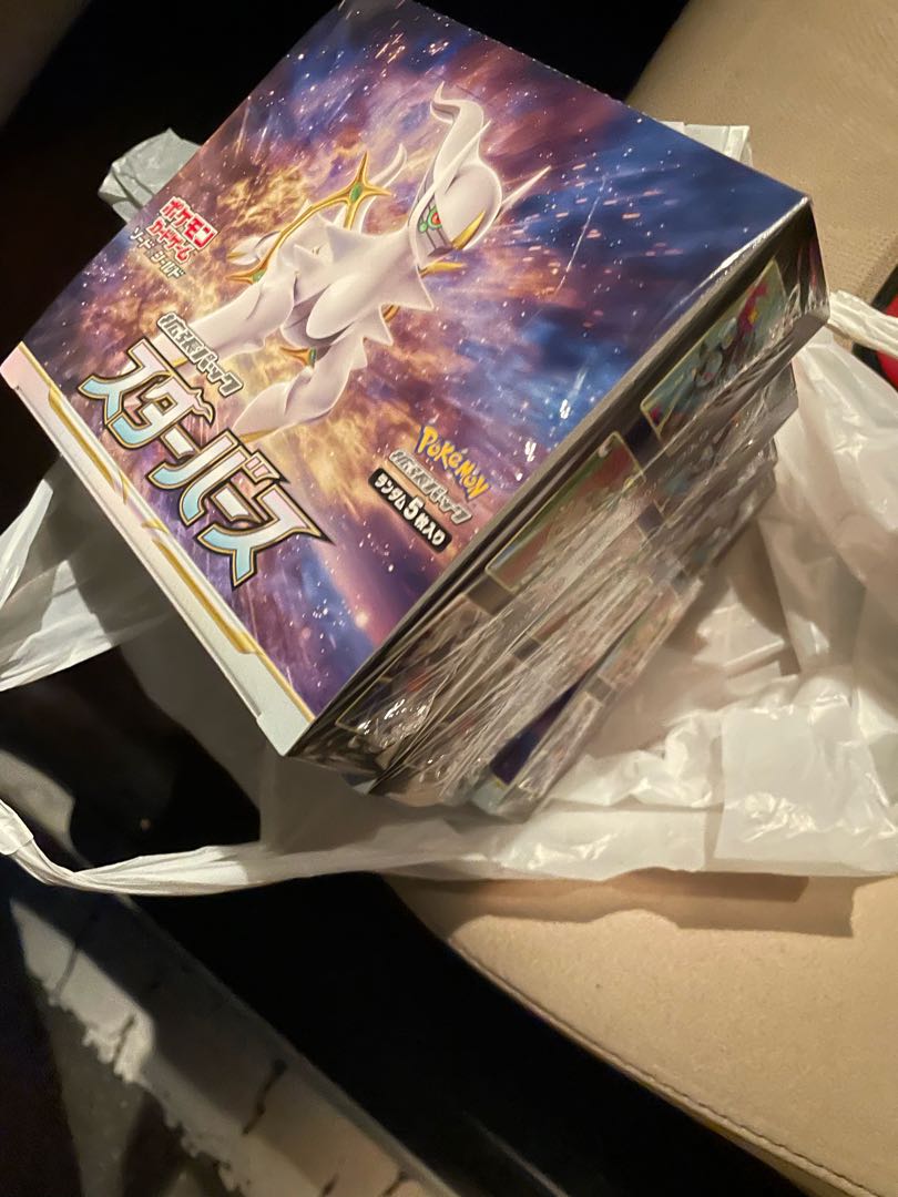 Pokémon Card Star Birth 4box Box with Shrink