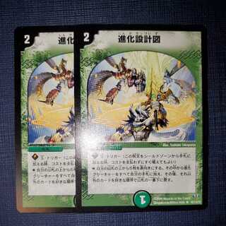 Evolution blueprint: 2 pieces