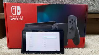 ニンテンドースイッチ　グレー