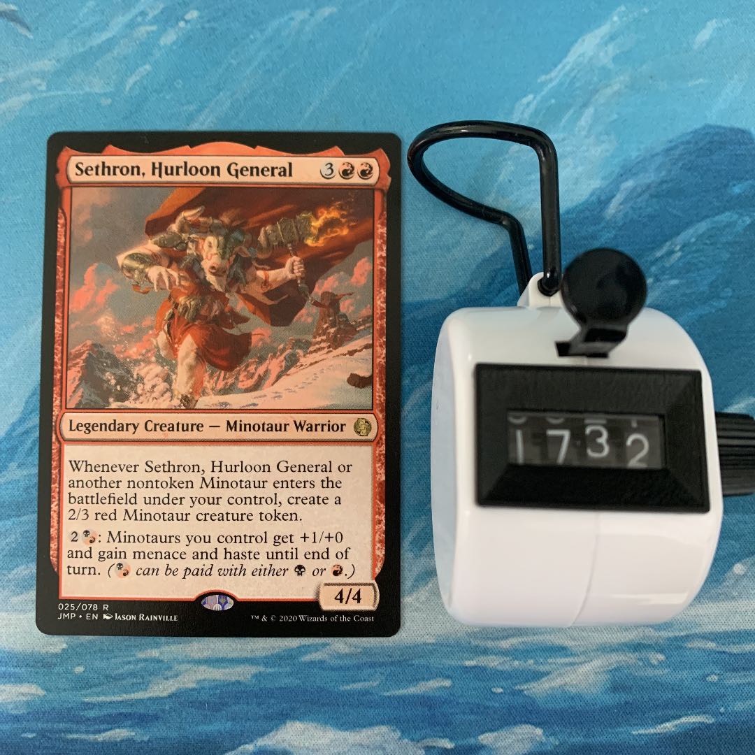 MTG 3 copies Sethron, Hurloon General