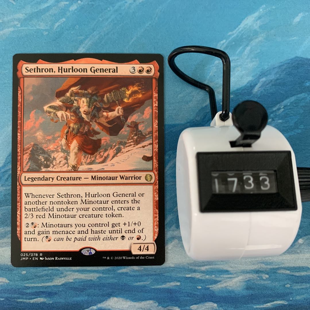 MTG 3 copies Sethron, Hurloon General