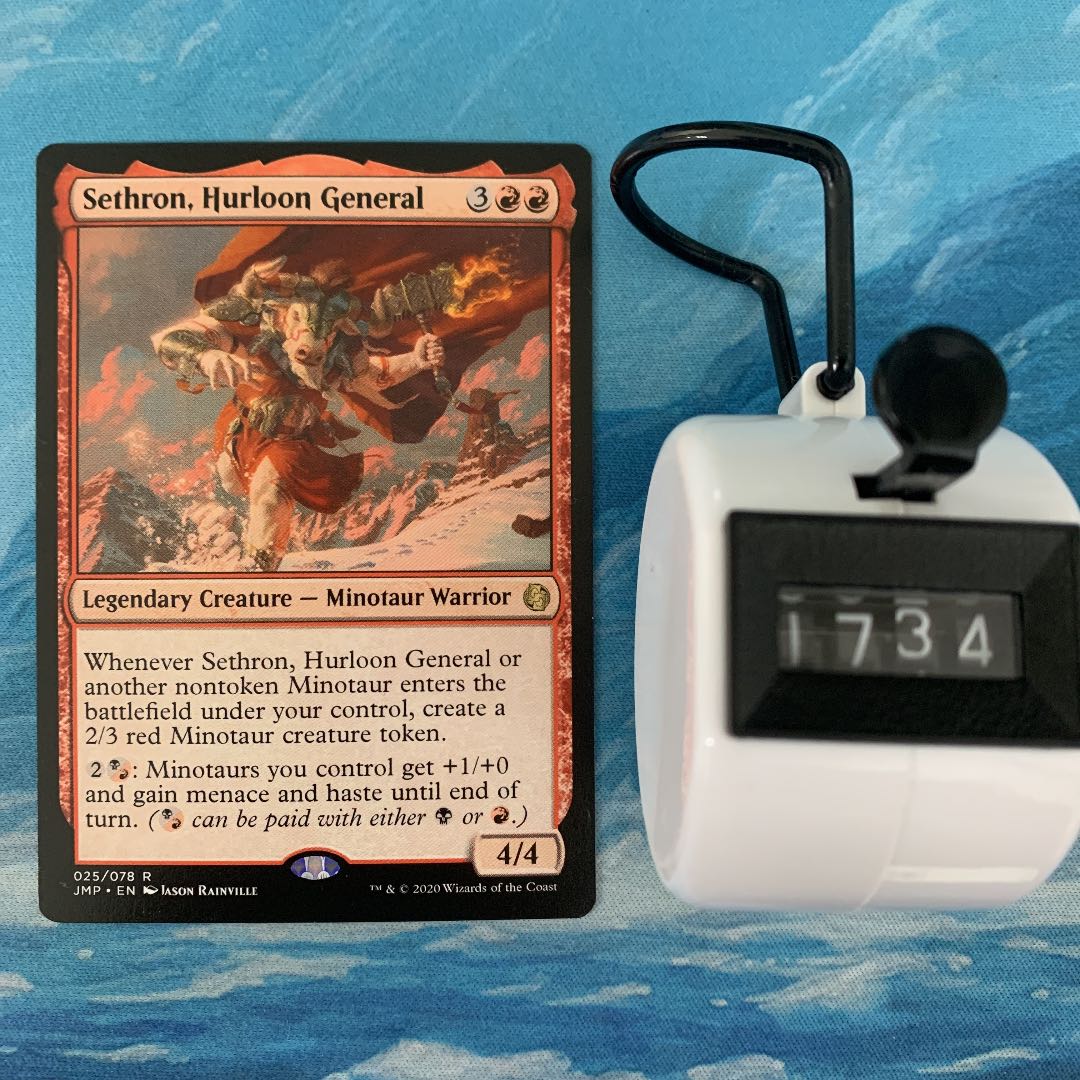 MTG 3 copies Sethron, Hurloon General