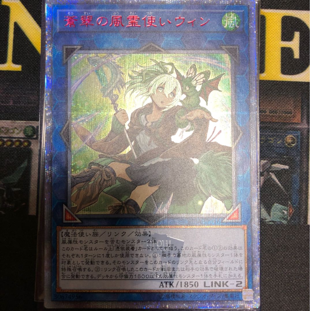 【値下げ不可】蒼翠の風霊使いウィン 1枚