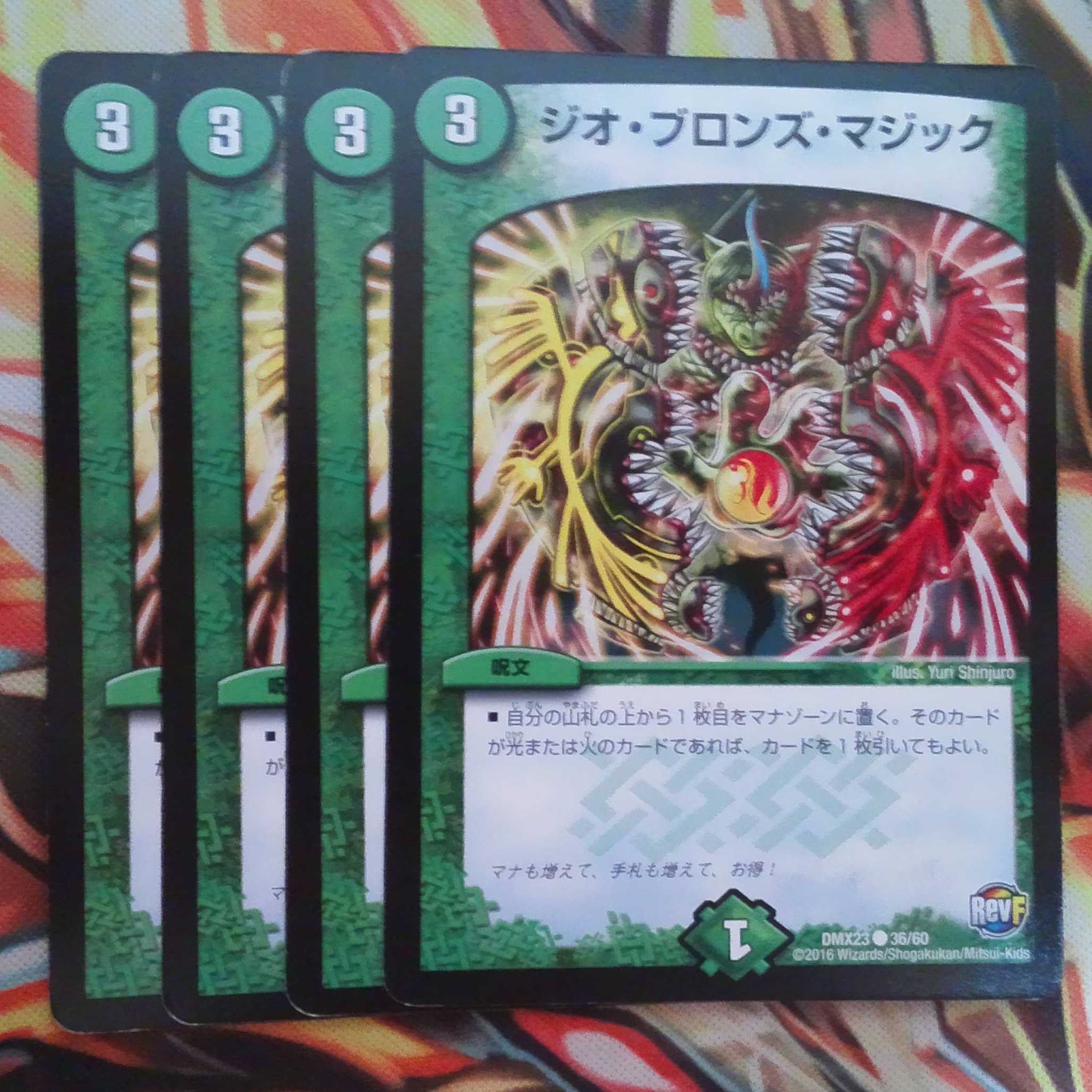 Geo Bronze Magic, Set of Four