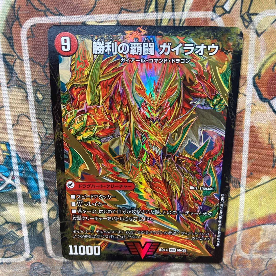 Supreme Fighting Shogun Gaiou Burn|Victorious Supreme Fighting Gaiou