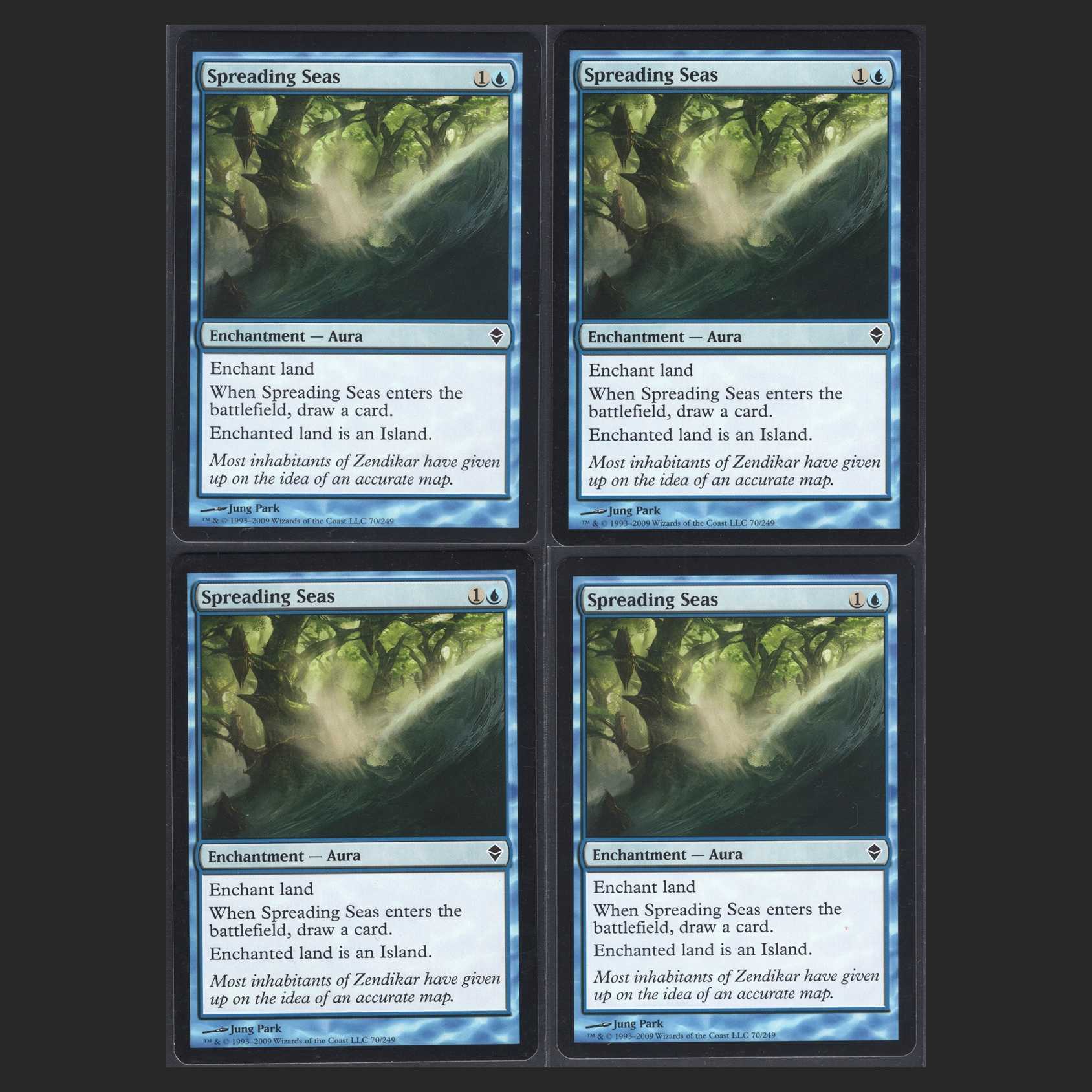 [English] Spreading Seas [ZEN] [Excellent] 4 pieces / Management: MM0400A