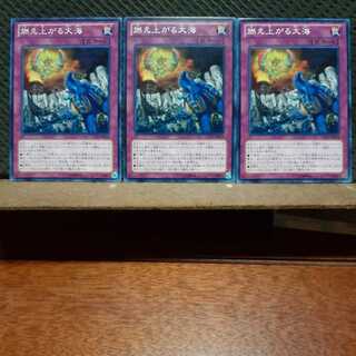 [Popotan] Yu-Gi-Oh! 7564 High Tide on Fire Island Set of 3 Normal