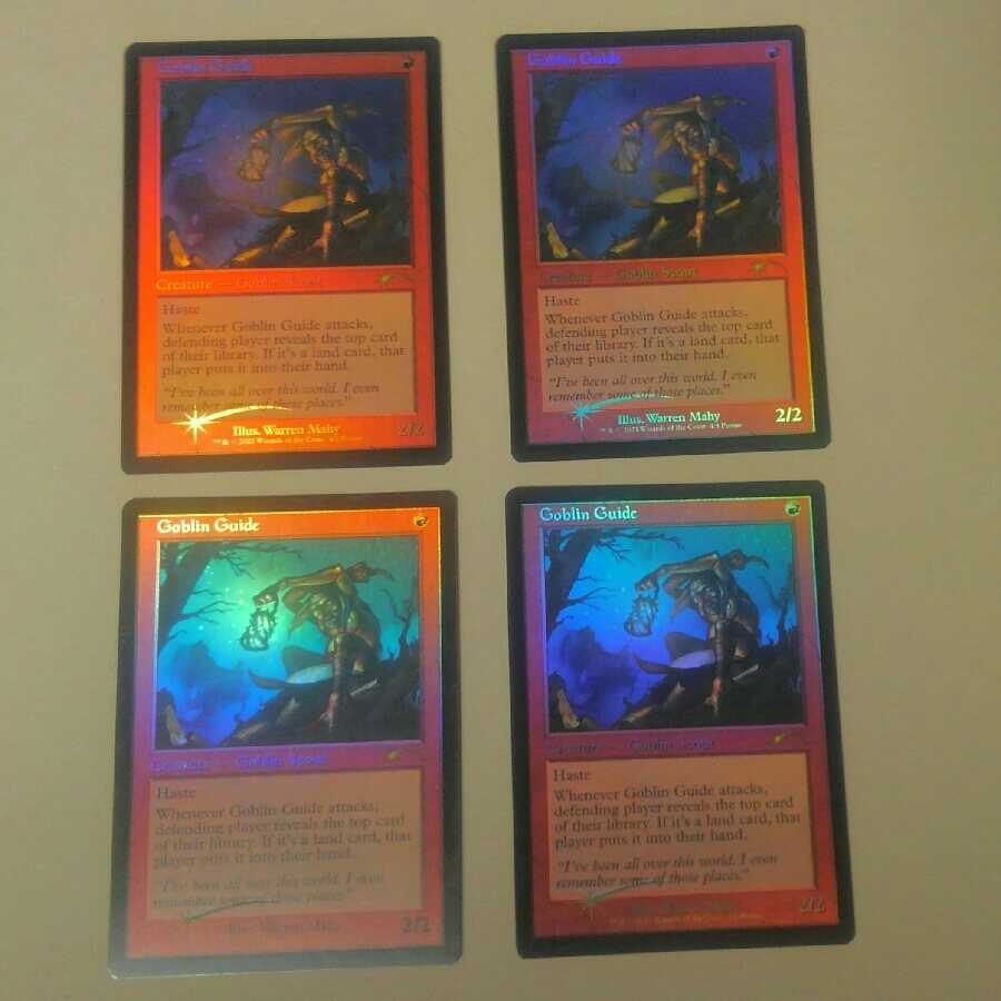 Goblin Guide Promo FOIL Set of 4