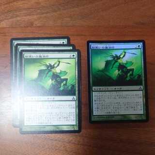 MTG/獣使いの魔法印/foil1枚/ノーマル3枚/ギルドパクト/日本語/4枚