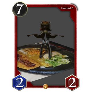 【発行限定1枚】Sカード:Tonkatsu-aliens