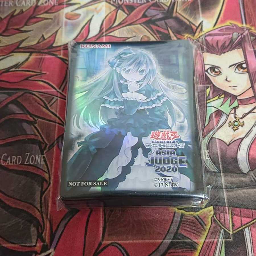 Psychic Rare and Unopened] Yu-Gi-Oh! Official Ghost Belle & Haunted Mansion Sleeve Asian Version Judge