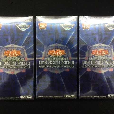 [Unopened New] LINK VRAINS PACK 3 3BOX