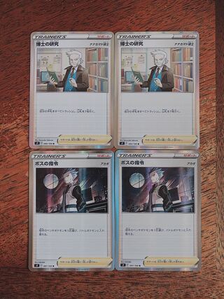 ボスの指令[アカギ] 、博士の研究[ナナカマド]