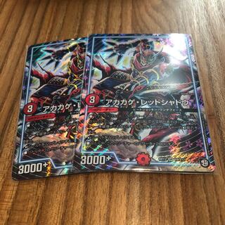 アカカゲレッドシャドウ2枚