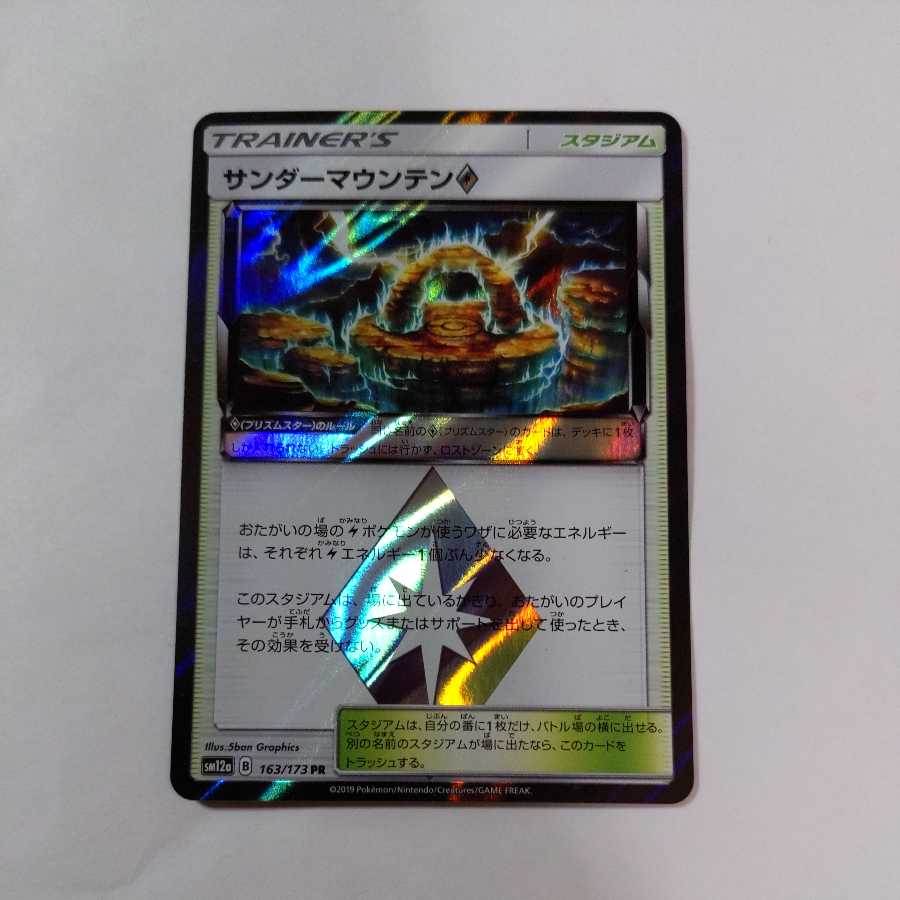 Pokemon Card Thunder Mountain Takuchan Kamata